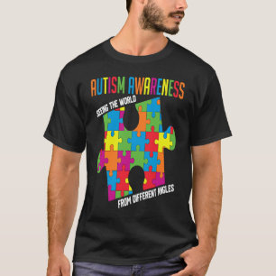 Autism Awareness Seeing The World From Different A T-Shirt