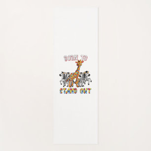 Autism Awareness Shirt Boys Born To Stand Out Gira Yoga Mat