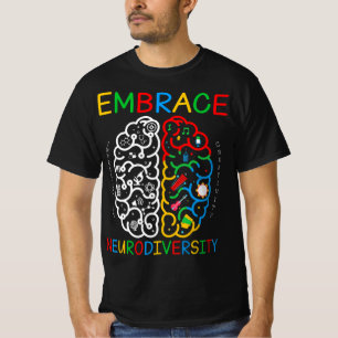 Autism Awareness Shirt Embrace Neurodiversity ADHD