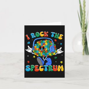 Autism Awareness Shirts Autistic Boys I Rock The S Card