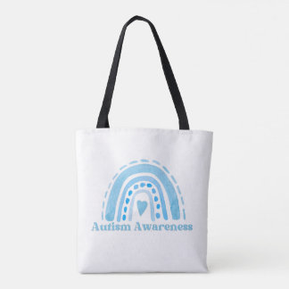 Autism Awareness, Shoulder Tote