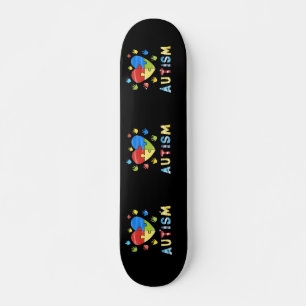 Autism awareness skateboard