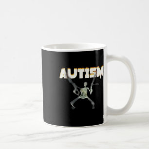 Autism Awareness Skeleton – Supportive Graphic  Coffee Mug