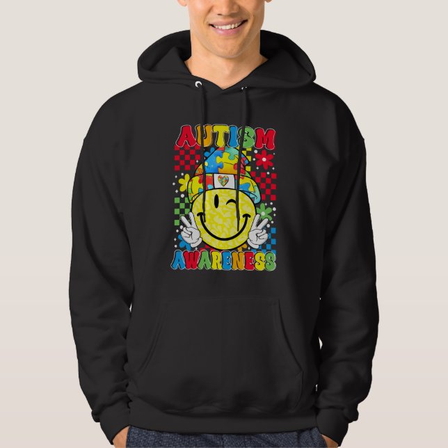 autism awareness smile hoodie (Front)