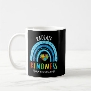 Autism Awareness Special Ed Teacher Radiate Kindne Coffee Mug