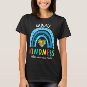 Autism Awareness Special Ed Teacher Radiate Kindne T-Shirt