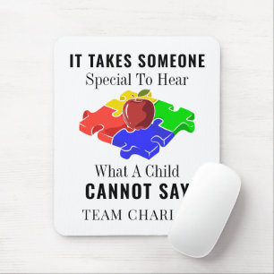 Autism Awareness Special Education Teachers Custom Mouse Mat