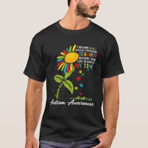 Autism Awareness Sped Teacher Special Education Su T-Shirt