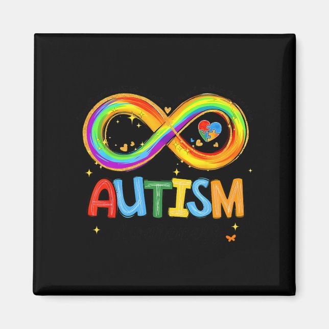 Autism Awareness Strength And Heart Set Us Apart 1 Magnet (Front)