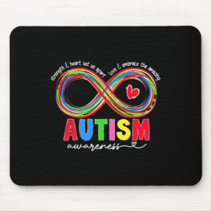 Autism Awareness Strength And Heart Set Us Apart 5 Mouse Mat