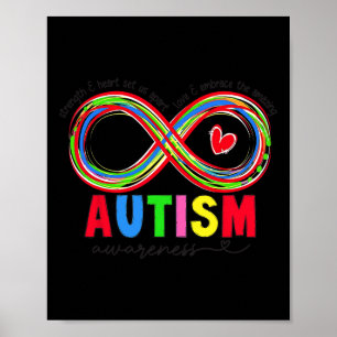 Autism Awareness Strength And Heart Set Us Apart 7 Poster