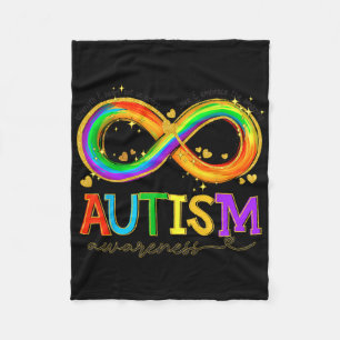 Autism Awareness Strength And Heart Set Us Apart Fleece Blanket