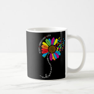 Autism Awareness Sunflower Accept Understand Love Coffee Mug