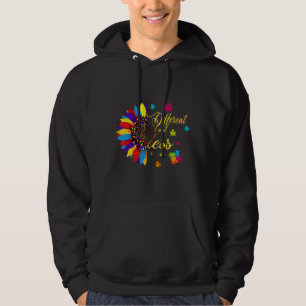Autism Awareness Sunflower Different But Not Less Hoodie