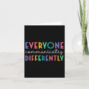 Autism Awareness Support1 Card