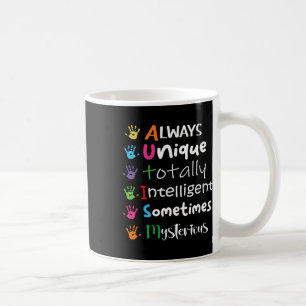 Autism Awareness Support Autism Kids For Mum Dad 1 Coffee Mug