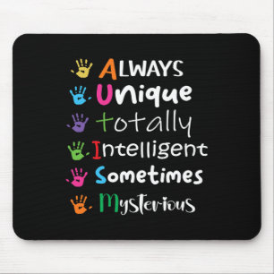 Autism Awareness Support Autism Kids For Mum Dad 1 Mouse Mat