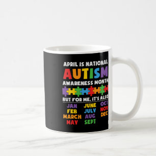 Autism Awareness Support Autism Kids For Mum Dad 2 Coffee Mug