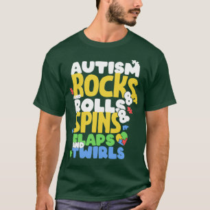 AUTISM AWARENESS Support Autism Kids for Mum Dad 2 T-Shirt