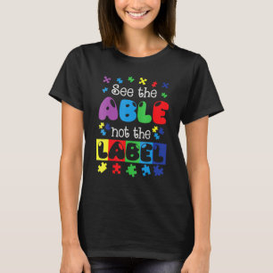 Autism Awareness Support Autism Kids For Mum Dad 2 T-Shirt