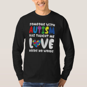Autism Awareness Support Autism Kids For Mum Dad 4 T-Shirt