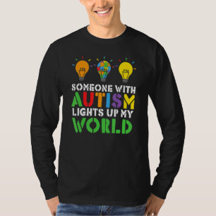 Autism Awareness Support Autism Kids For Mum Dad 6 T-Shirt