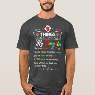 Autism Awareness Support Autism Son Kids for Mum D T-Shirt