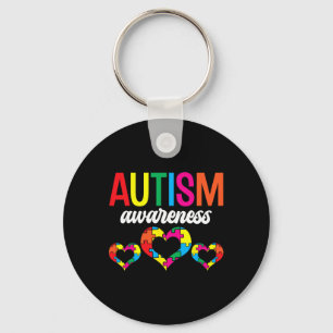 Autism Awareness Support Autist Autists Autistic A Key Ring