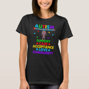 Autism Awareness Support Care Autism Awareness Mon T-Shirt