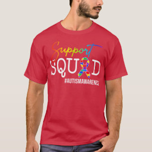 Autism Awareness Support Squad T-Shirt