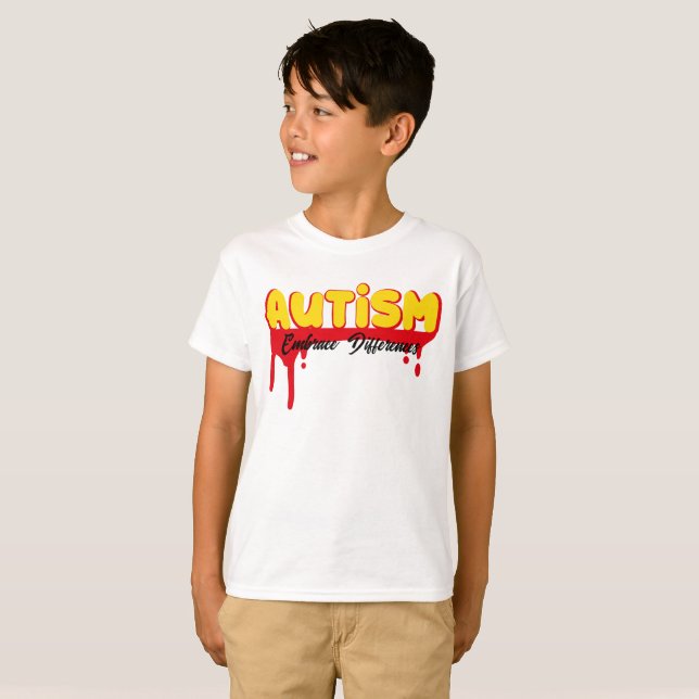 Autism Awareness T-Shirt (Front Full)