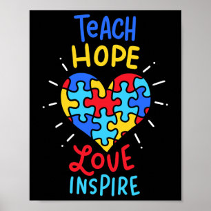 Autism Awareness Teacher Poster