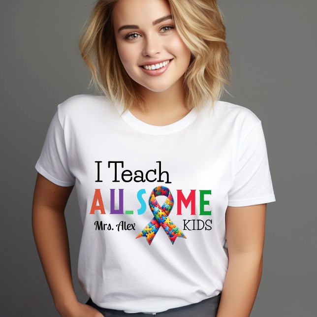 Autism Awareness Teacher T-Shirt (Creator Uploaded)
