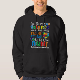 Autism Awareness There S This Boy He Calls Me Aunt Hoodie