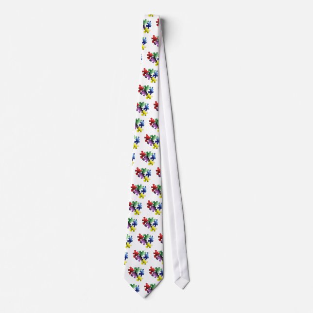 Autism Awareness Tie (Front)