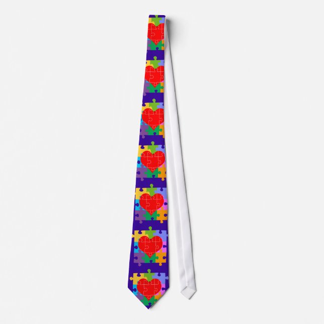 Autism Awareness Tie (Front)