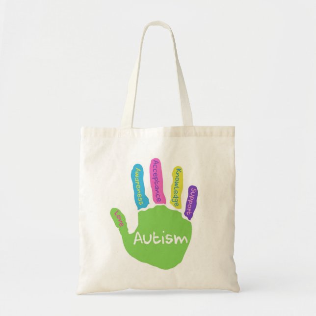 Autism Awareness Tote Bag (Front)