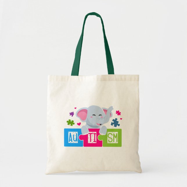 Autism Awareness -  Tote Bag (Front)