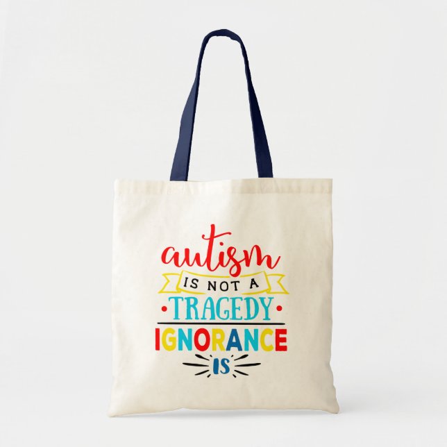 Autism Awareness -  Tote Bag (Front)