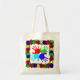 Autism Awareness tote bag