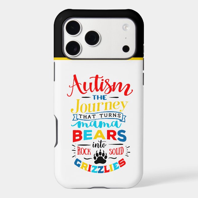 Autism Awareness - Tough Apple iPhone 11 Case (Back)