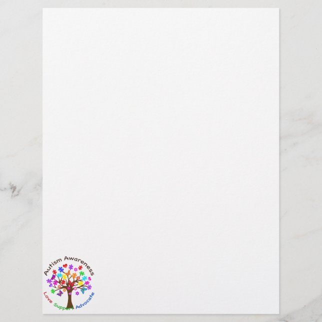 Autism Awareness Tree (Front)