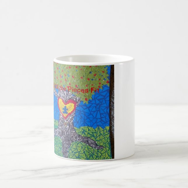 Autism Awareness Tree Mug (Center)