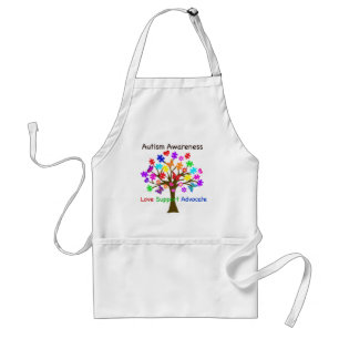 Autism Awareness Tree Standard Apron
