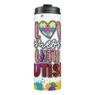 Autism Awareness Tumbler: Sip with Support Thermal Tumbler