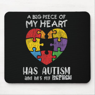 Autism Awareness Uncle Aunt Family Autistic Kids A Mouse Mat