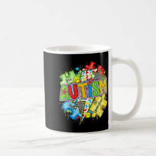 Autism Awareness Understand Love Autistic Teacher Coffee Mug