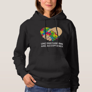 Autism Awareness Understanding And Acceptance Hoodie