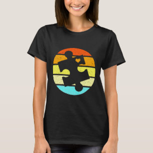Autism Awareness Vintage Cute Asd Or Neurodiversit T-Shirt