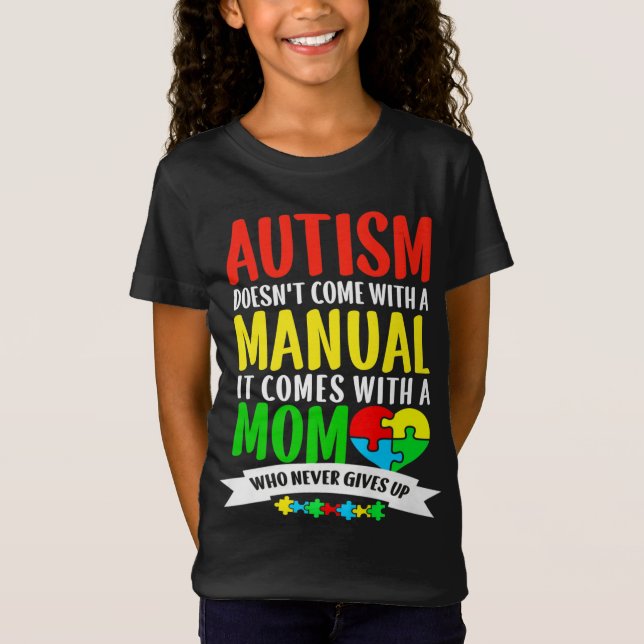 Autism Awareness Warrior T-Shirt (Front)